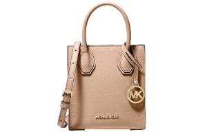 MICHAEL KORS Коллекция сумок Mercer из коровьей кожи, наплечная сумка, кроссбоди, мини-сумка для женщин, розовая