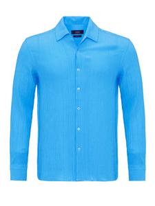 Рубашка обычного кроя на пуговицах Antioch, королевский синий