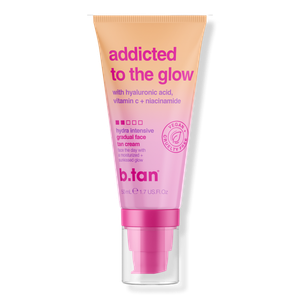 Крем для лица Addicted To The Glow с эффектом постепенного загара b.tan
