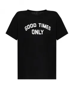 Футболка с принтом R13, черный