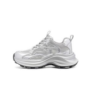 RED DRAGONFLY Низкие массивные кроссовки женские Silver Gray, цвет Silver Gray