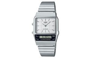 Мужские классические серебряные часы AQ-800E-7AJF CASIO