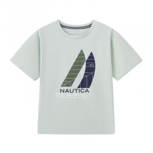Детская футболка NAUTICA, светло-зеленый