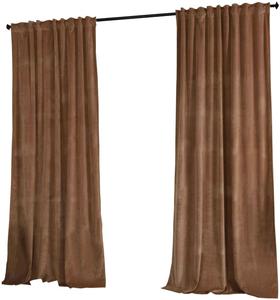 Штора Gardinenbox, 135x280 см, коричневый
