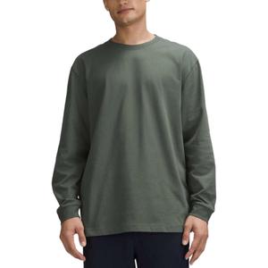 Тяжелая футболка для мужчин Lululemon, зеленый