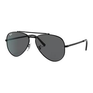 RayBan Металлические авиаторские солнцезащитные очки унисекс черные, Black