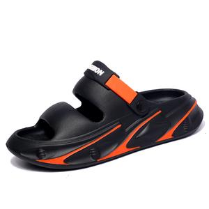 NANJIREN Пляжные сандалии унисекс серо-оранжевые