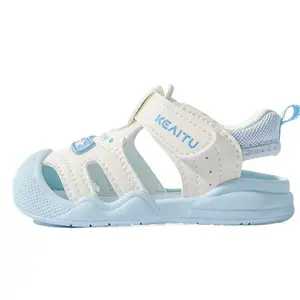 Нескользящие, износостойкие, дышащие низкие детские туфли для младенцев и малышей Bradmiller, синий