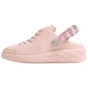 Jimmy Choo Diamond Sling Leather Casual Shoes Women's Pink