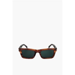Солнцезащитные очки в черепаховой оправе с прямоугольным дизайном David Beckham, Brown