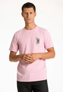 Футболка с вышивкой и принтом Lindbergh, Lavender Pink