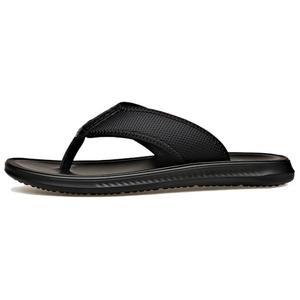 Износостойкие нескользящие шлепанцы мужские черные PT'SON, Black