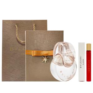 BVLGARI Набор духов crystal color white crystal, туалетная вода, попурри аккорд, 50 мл + 10 мл