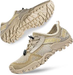 Водные тапочки SOBASO для женщин и мужчин, быстросохнущие для плавания, пляжа, водного спорта, дайвинга, походов, парусного спорта и путешествий, бежевый