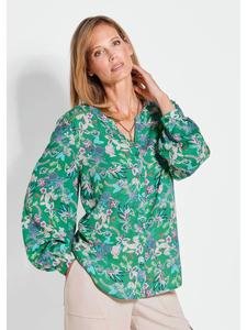 Блузка GOLDNER, цвет grün/gemustert