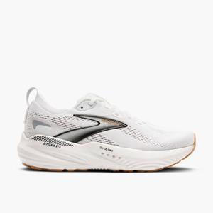 BROOKS Женские беговые кроссовки Glycerin GTS 22 белого, серого и черного цвета