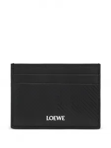Картхолдер с логотипом Loewe, черный