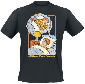 Футболка Steven Rhodes Achieve Your Dreams, черный