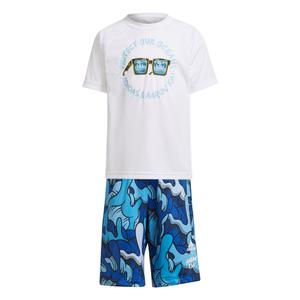 Повседневная спортивная одежда для детей 3-7 лет Adidas, синий