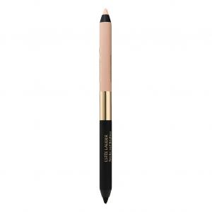 Карандаш для глаз smoke and brighten kajal eyeliner duo Estee Lauder, noir / cream, вес 1 гр.