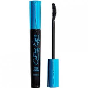 Водостойкая тушь Catchy Eyes для очень длинных ресниц 001 Черный, Gosh