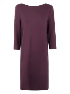 Платье с вырезом-лодочкой Liviana Conti, красный