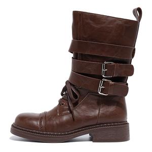 BDED Ботильоны женские коричневые