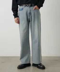 Винтажные свободные прямые джинсы Colony 2139, цвет Saxe Blue