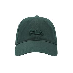 FILA Хлопковая бейсболка унисекс в тёмном лесном зелёном цвете, Dark Forest Green