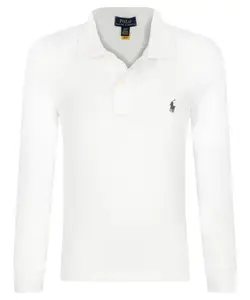 Футболка поло Slim fit Polo Ralph Lauren, белый
