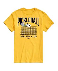 Мужская футболка с короткими рукавами Hybrid Apparel Peanuts Pickleball AIRWAVES, желтый