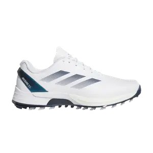 Кроссовки Adizero ZG Spikeless Golf 'White Collegiate Navy', белый