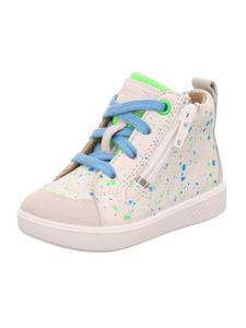 Высокие кроссовки superfit, цвет weiß/hellblau