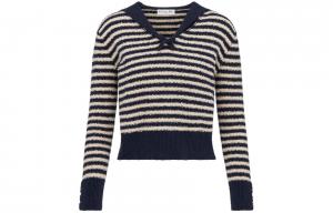 Dior Женская трикотажная одежда SS24, цвет морской синий