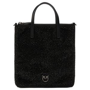 Нейлоновая сумка-шоппер, шоппер, сумка через плечо, кроссбоди, женская сумка-труба PINKO черная