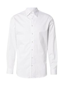 Рубашка на пуговицах классического кроя SELECTED SLHSLIMSOHO, белый