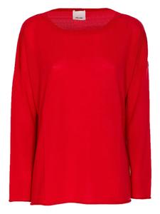 Свитер с длинными рукавами Allude, красный