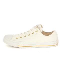 CONVERSE All Star Gold Stripe Slip OX Cream