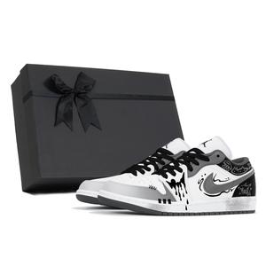 Кроссовки Air 1 Abrasion Resistant Low Top Vintage мужские Gray Jordan, темно-серый