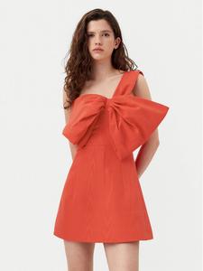 Коктейльное платье стандартный крой 58524DB Bardot, красный