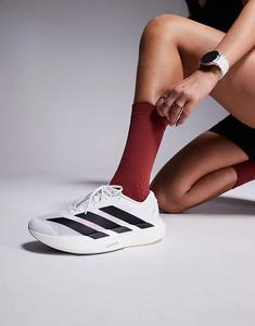 Кроссовки adidas Running Adizero EVO SL белого и черного цветов Adidas Performance