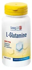 Longlife Lglutamine 100 капсул без глютена Long Life