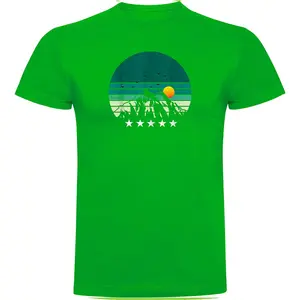 Футболка с коротким рукавом Kruskis Five Stars, зеленый