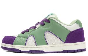 Q AND Низкие скейтбордные кроссовки унисекс Q-And, grass зеленый/fresh look фиолетовый