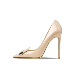 Тонкий каблук Высокие каблуки Женские Нюд Suyymakk