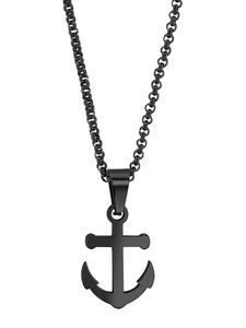 Adeliás Женский кулон из нержавеющей стали в золотом исполнении