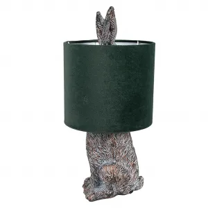 Настольная лампа Clayre&Eef, коричневый