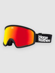 Очки для сноуборда Horsefeathers Huck Black black, mirror red