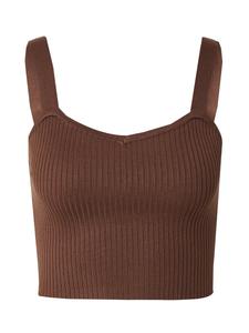 Топ EDITED Hana, коричневый