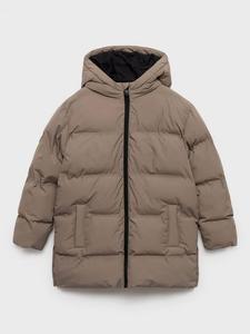 Детская куртка Afrilong с стеганой утеплительной подкладкой Mango, Medium Brown